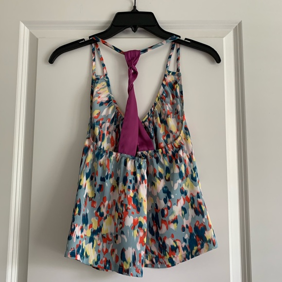 Sugar lips Multicolored Confetti Silk Top - Picture 2 of 3